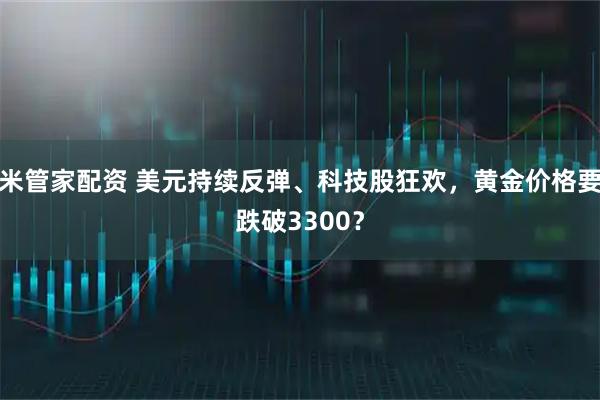 米管家配资 美元持续反弹、科技股狂欢，黄金价格要跌破3300？