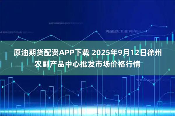 原油期货配资APP下载 2025年9月12日徐州农副产品中心批发市场价格行情